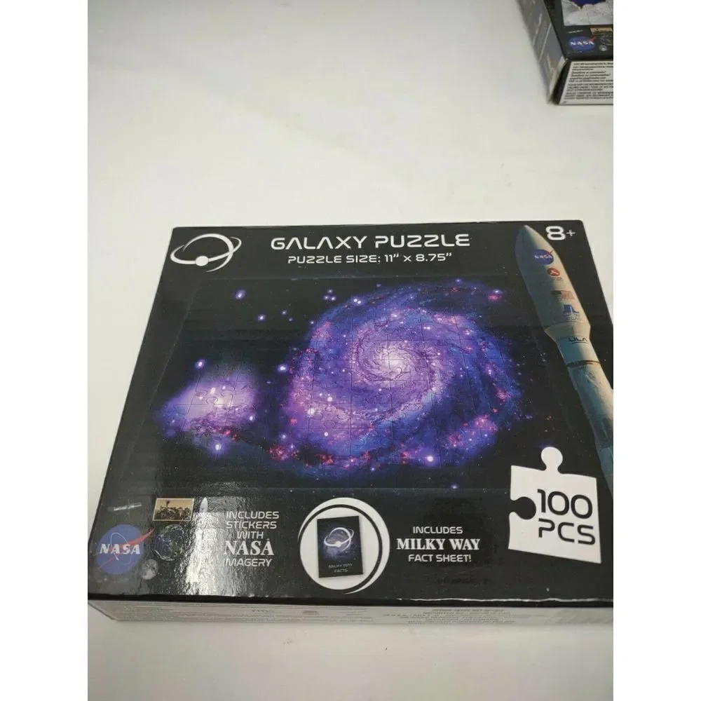Space Puzzles Lot Of 5 Galaxy Rocket Astronaut Mars Star all in one lot for you